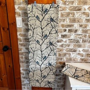 Urban Barn Bird Patterned Table Runner